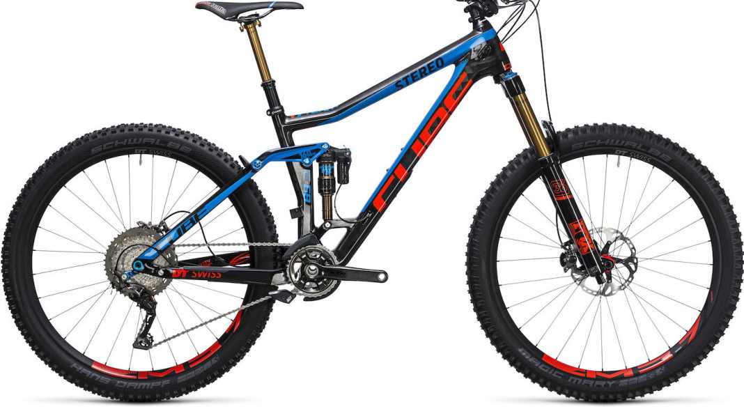 Cube stereo and hardtails with new equipment