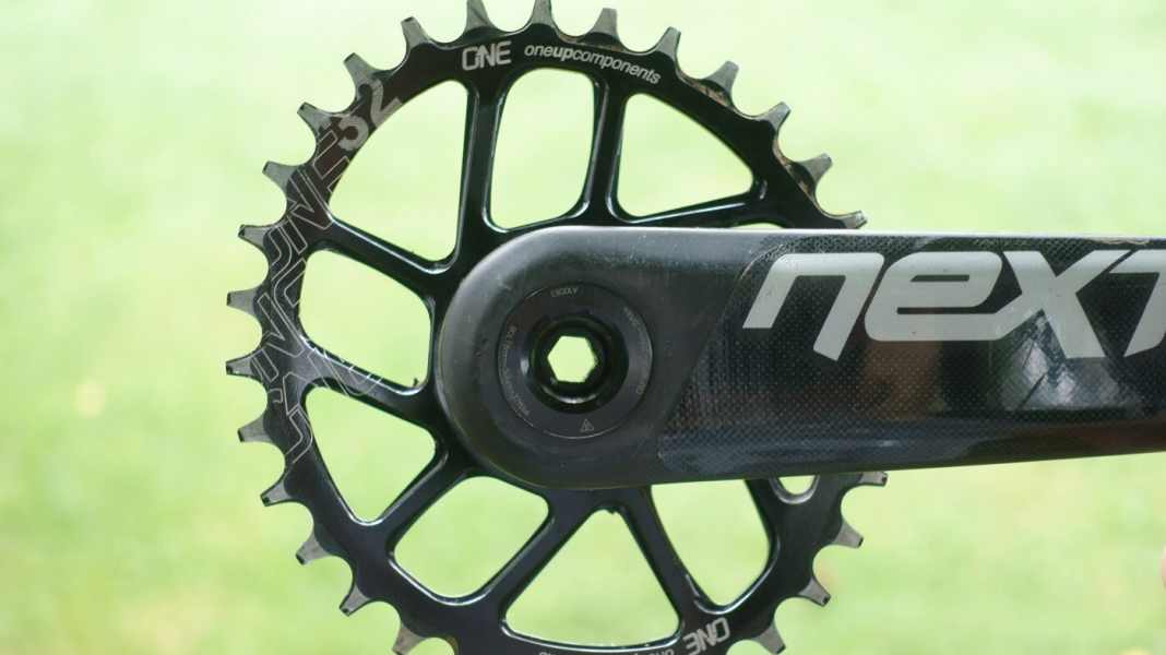 Oval chainring from OneUp put to the test