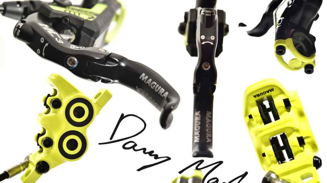 Danny's high-tech brake with adjustable HC3 lever