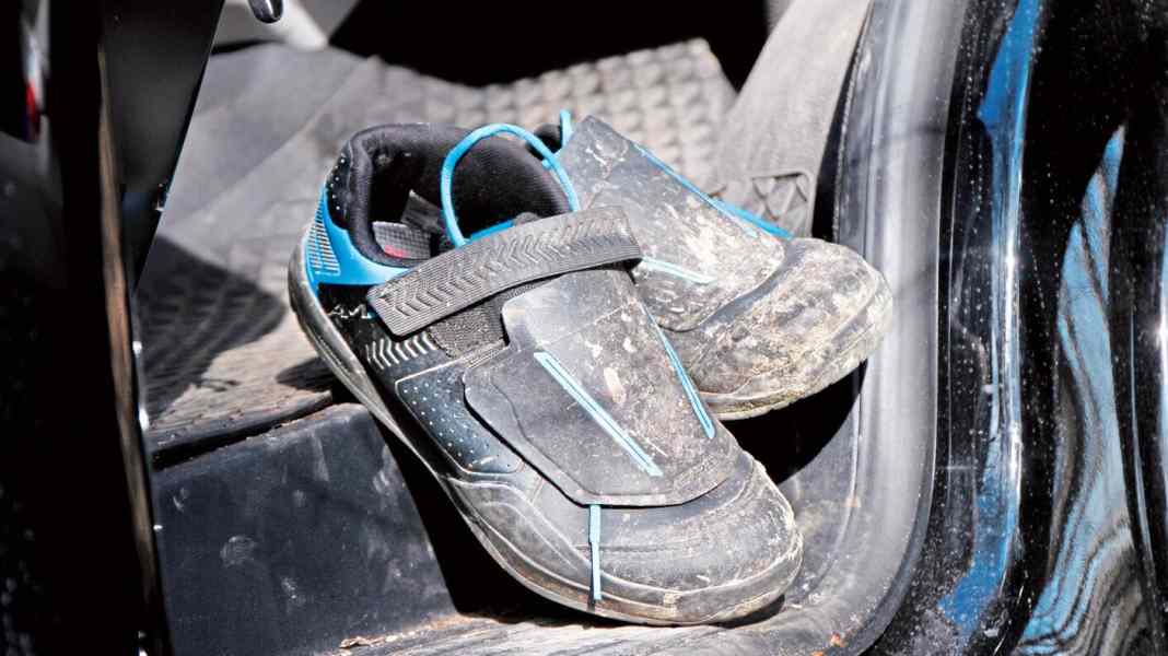 Mud catcher: Shimano AM9 MTB shoes on test