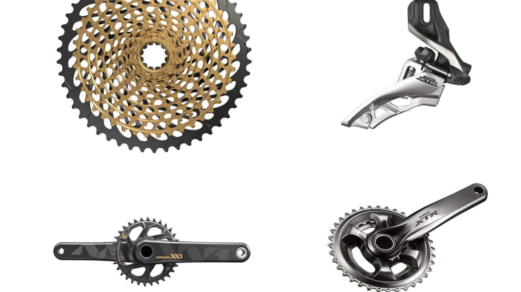 Vergleich: Sram 1x12 gegen Shimano 1x11/2x11