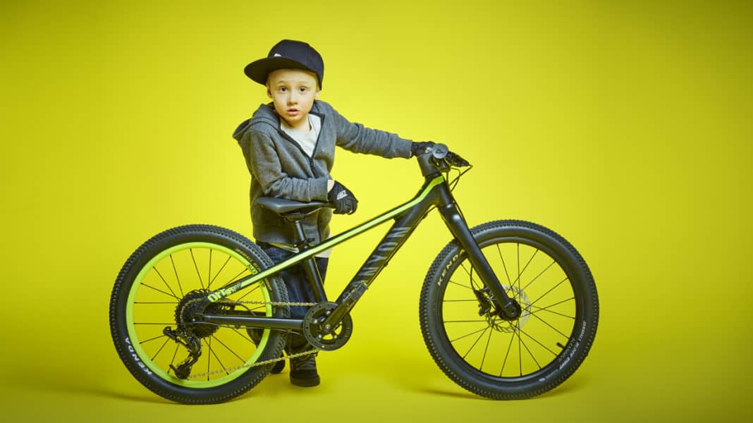 Young bikes from Canyon