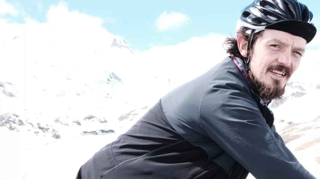 Accident: Tour Divide record holder Mike Hall involved in an accident