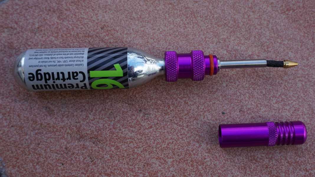 Patch tubeless discs in 30 seconds