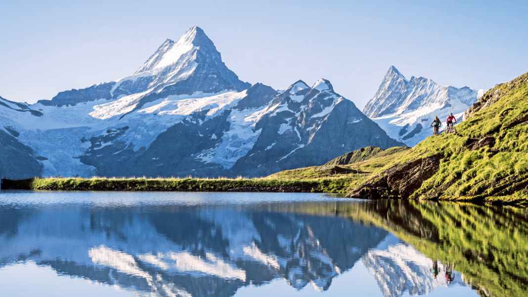 Bachalpsee: 13 km of single trail with magnificent views