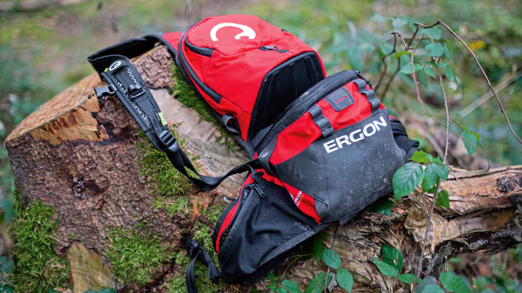 MTB backpack Ergon BE3 in long-term practical test
