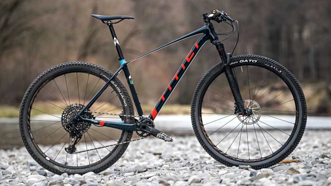 Titici Flexy with leaf spring top tube in the test