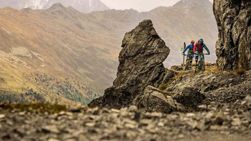 The three top trails around Davos