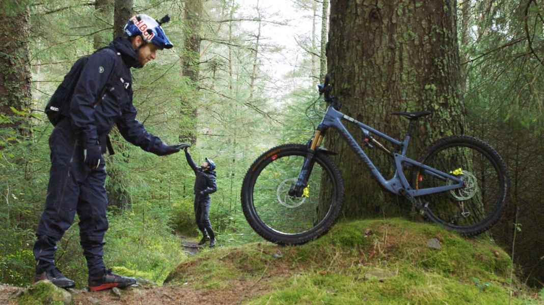 One-piece mud suit for "Scottish" weather