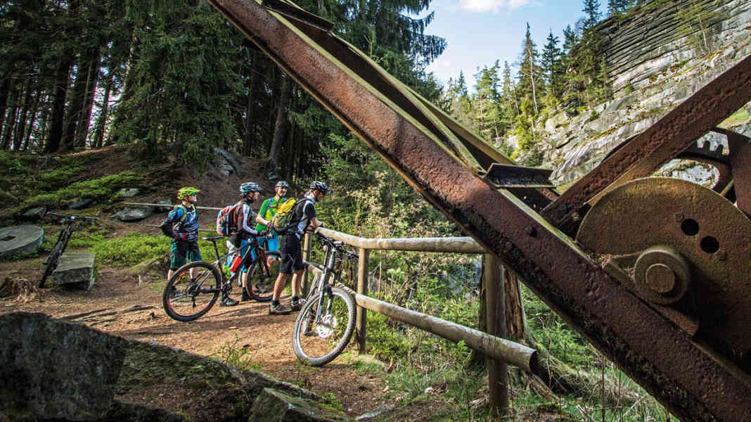 Great Fichtelgebirge tour for MTB trail fans