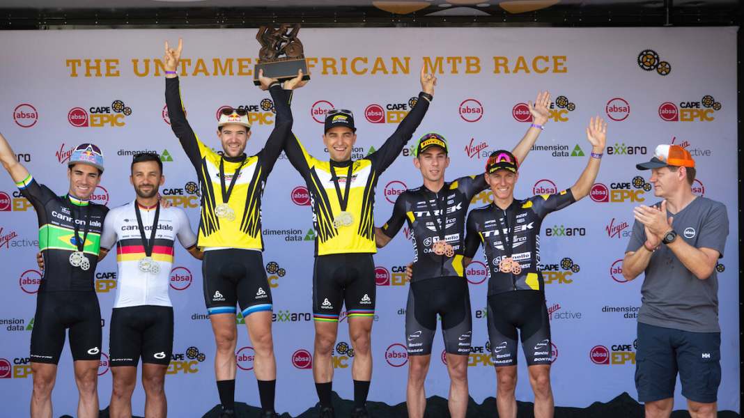 Schurter/Forster win Cape Epic 2019
