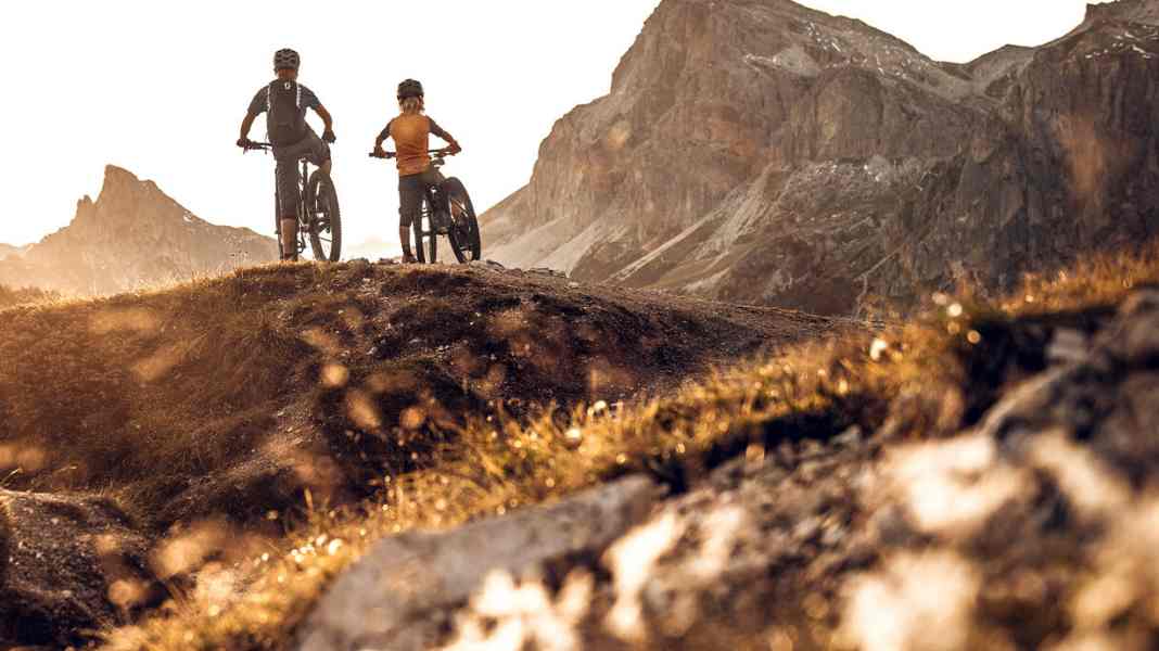 Experiment: 4 days with bike & kids through the Dolomites