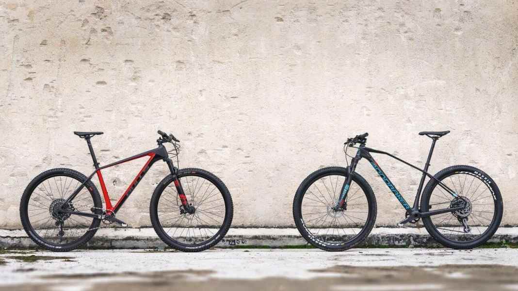Carbon hardtails for 2500 euros in a duel