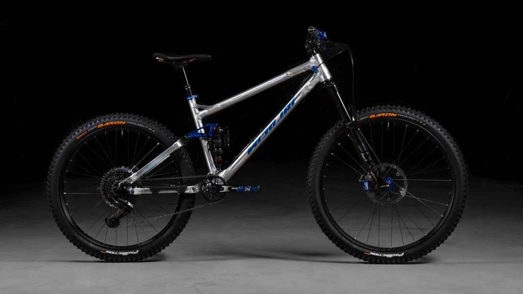 Extra-solid Nicolai Saturn trail bike