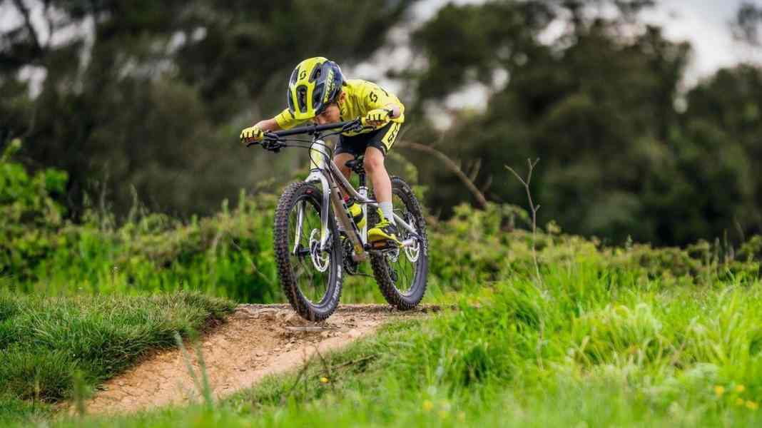 The new mountain bikes and cool accessories for children