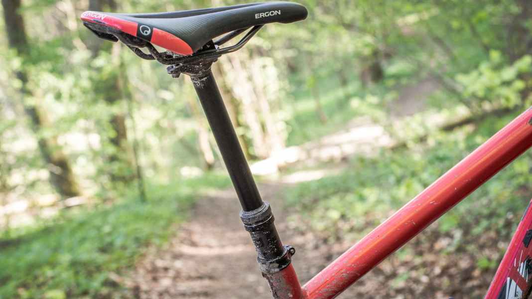 E-Thirteen Vario: telescopic post with adjustable stroke