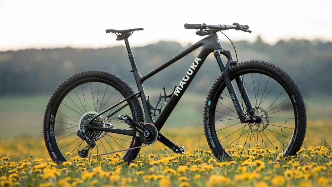 Nur ein sichtbares Kabel am Zukunfts-Bike von Magura