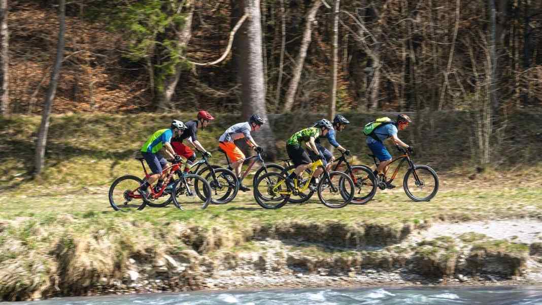 German MTB trails at the limit