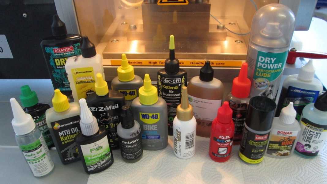 20 chain oils and lubricants for MTB in a big test