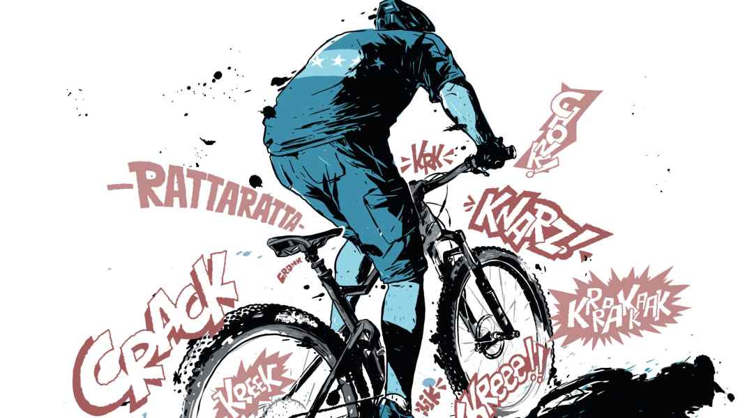 Cracking on the bike: Where does it come from?