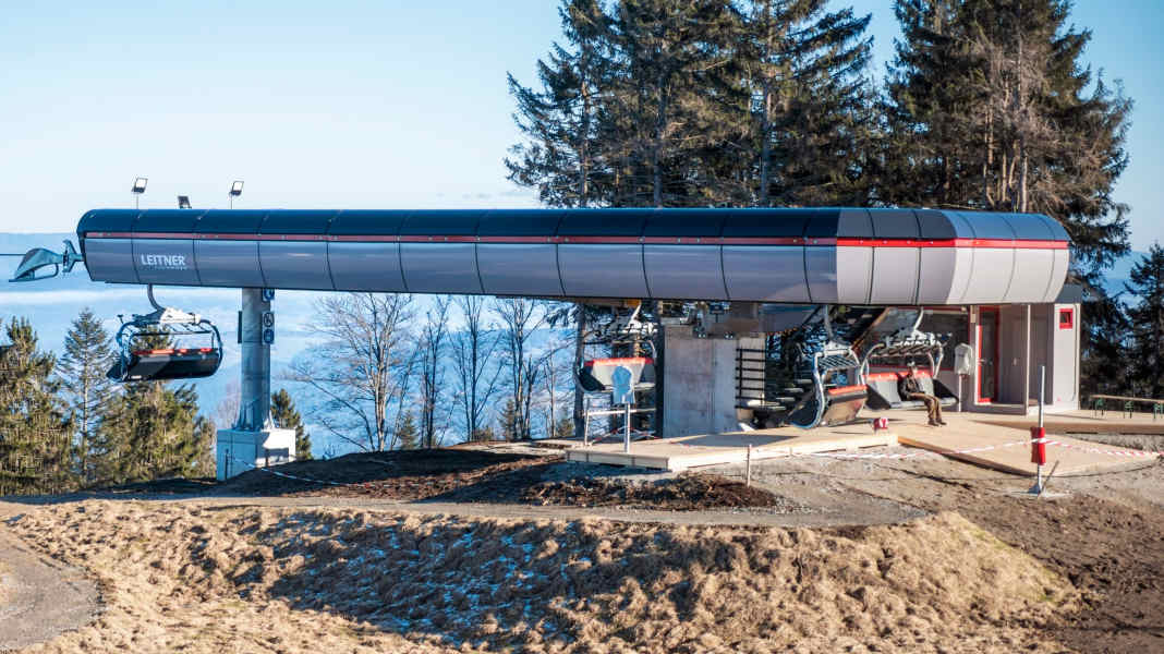 New lift in the Geisskopf bike park: four instead of twelve minutes