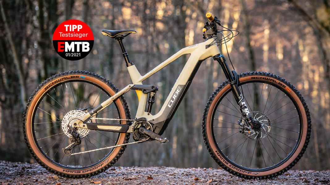 Testsieger Touren-Fullys: Cube Stereo Hybrid 140