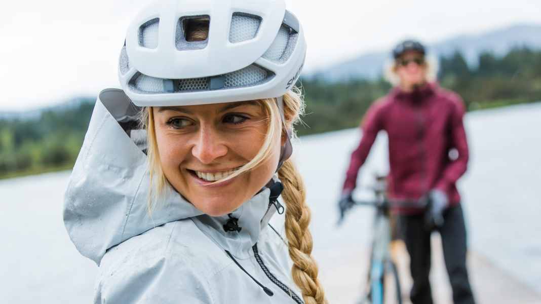 Regenjacke mit „Volldampf“