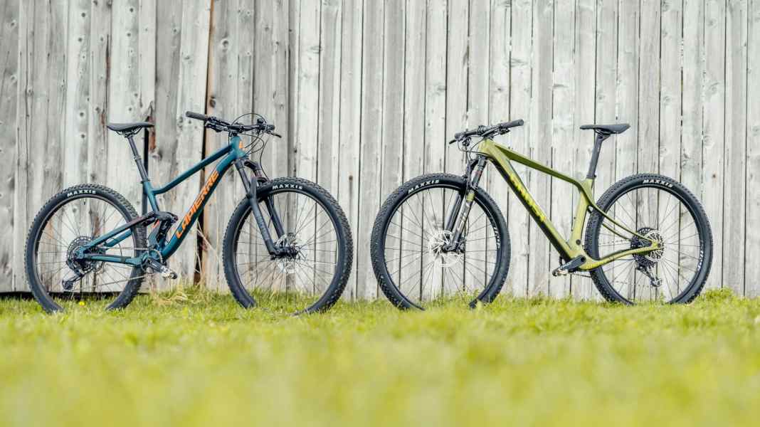 Mountain bike categories at a glance