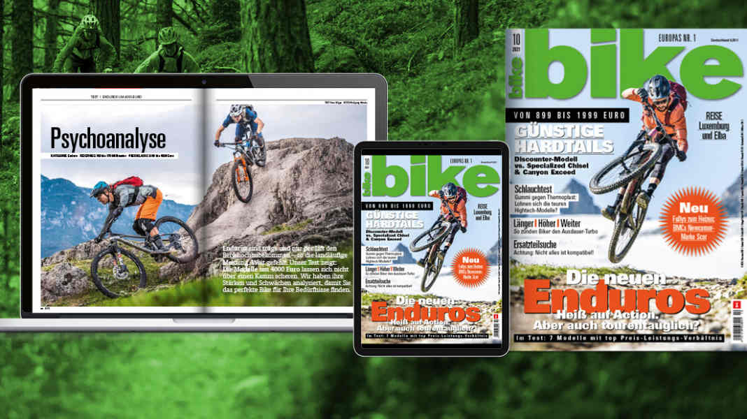 BIKE 10/2021 – plus: 32 Seiten Fahrrad-Neuheiten der IAA