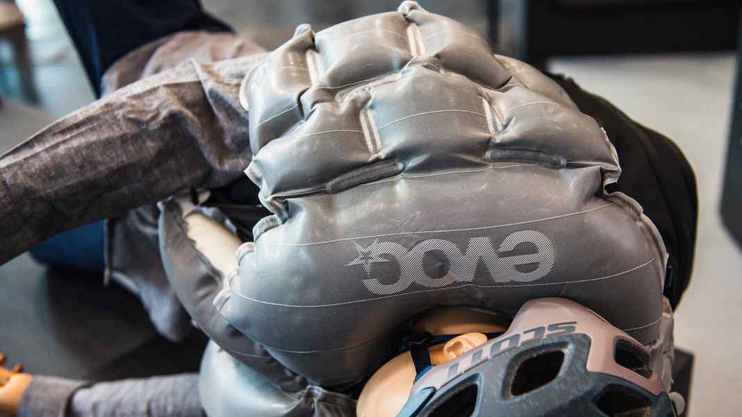 Airbag backpack from Evoc