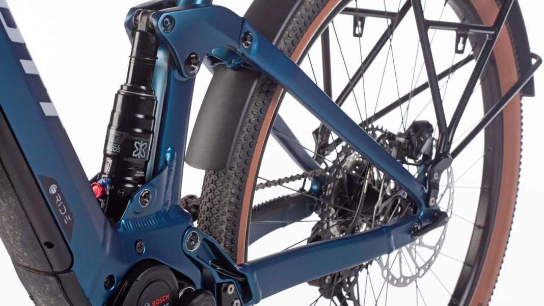 What can the full suspension do?