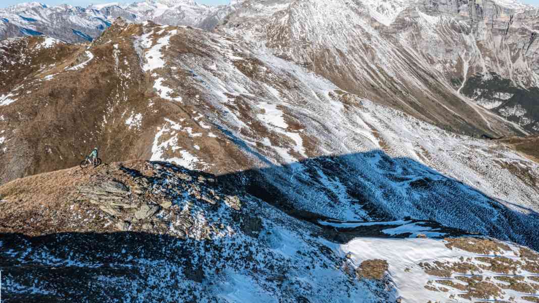 E-MTB bunker tour on the Brenner border ridge