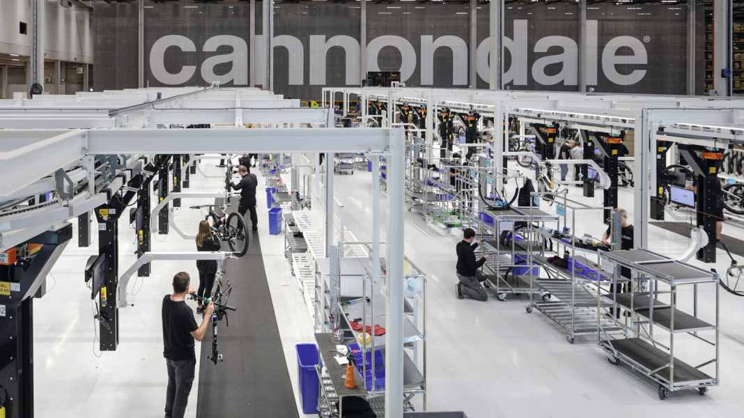 Cannondale triples European production