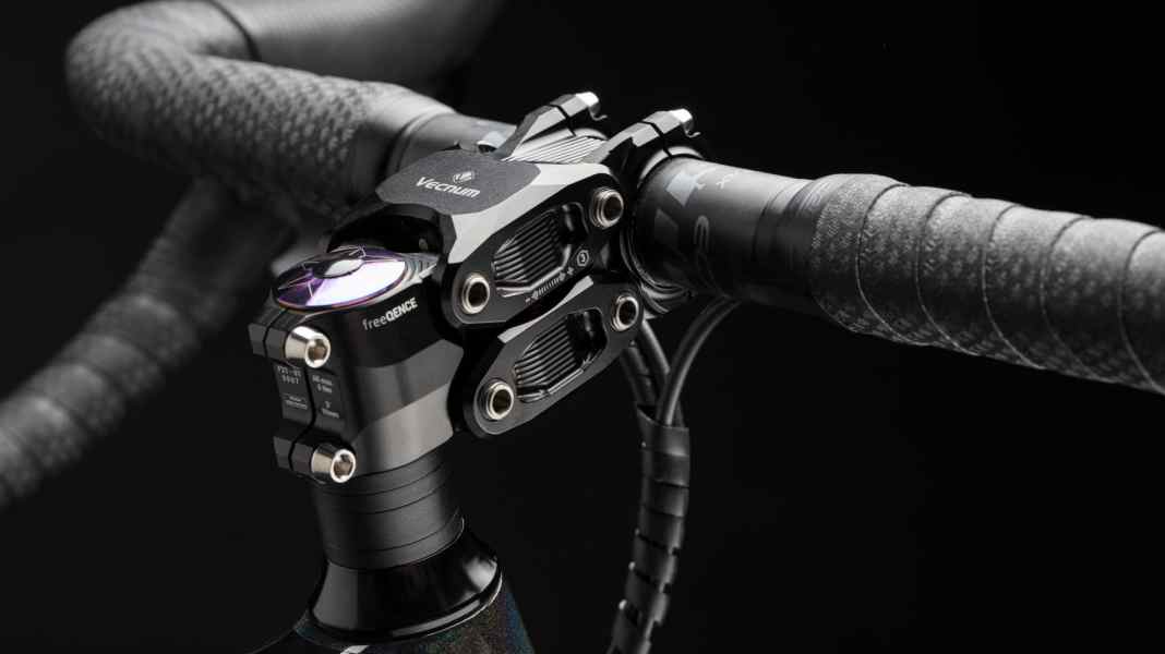 Instead of suspension fork: Vecnum stem with 30 mm suspension travel