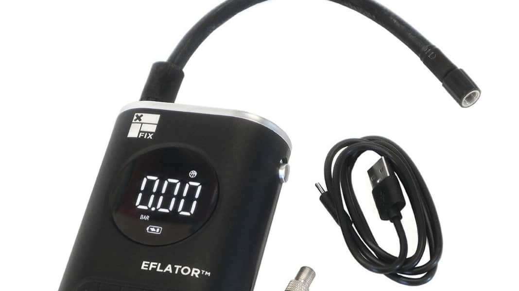 Electric pump for bicycle tyres