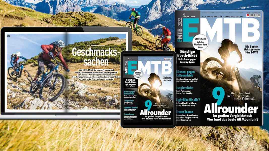 EMTB 01/2022 – hier kommt die neue Ausgabe!