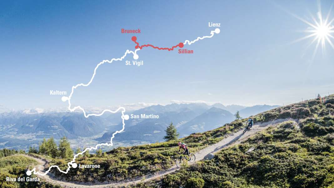 Transalp-Etappe 2: von Sillian nach Bruneck