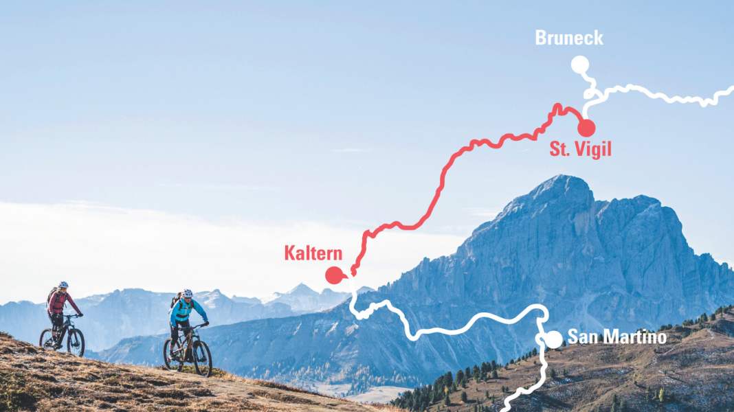 Transalp-Etappe 4: St. Vigil – Kaltern
