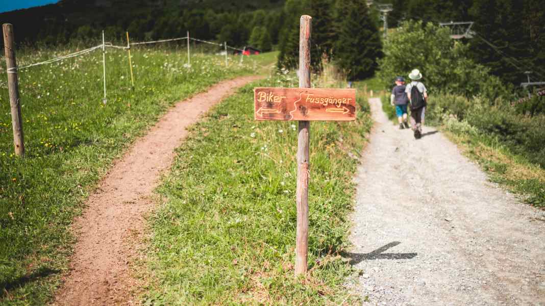 Lenzerheide: Where bikers and hikers say "Grüezi" to each other