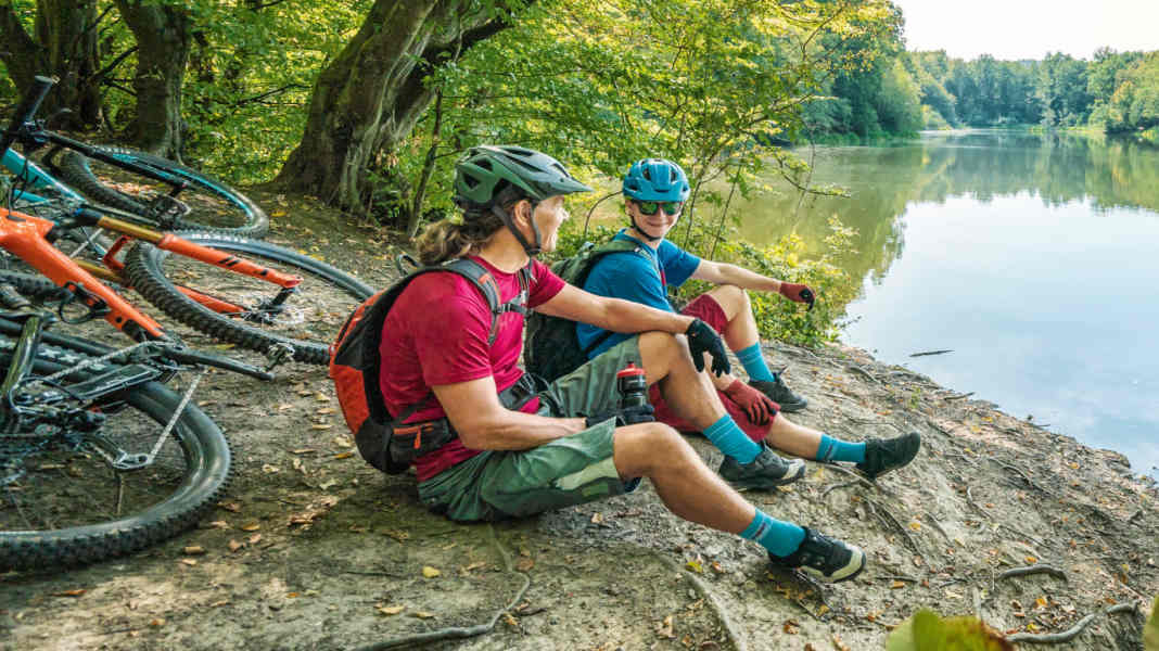 Mountain biking in Neunkirchen in Saarland: bike routes on slag heaps