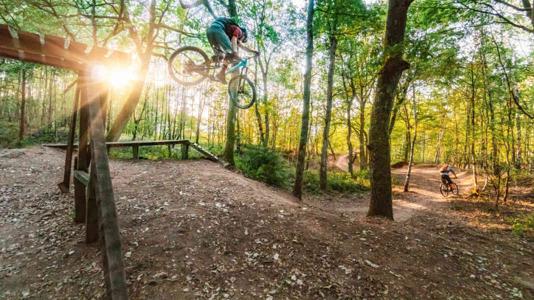 Flowtrail Ottweiler: Mini bike park at Betzelhübel