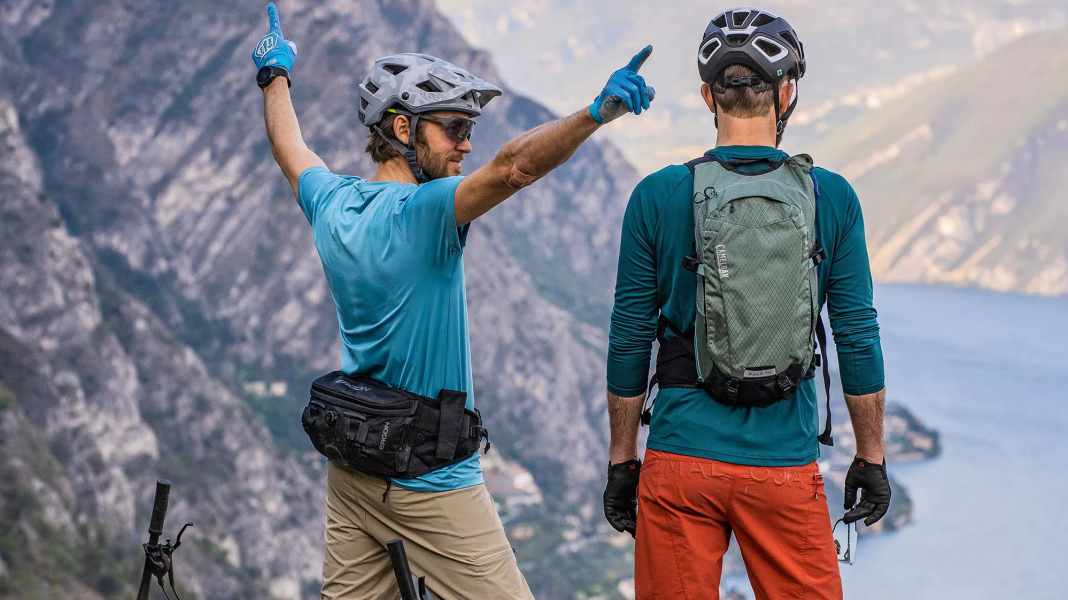 Bags for mountain bikes: backpack, hip bag, saddle bag in the test