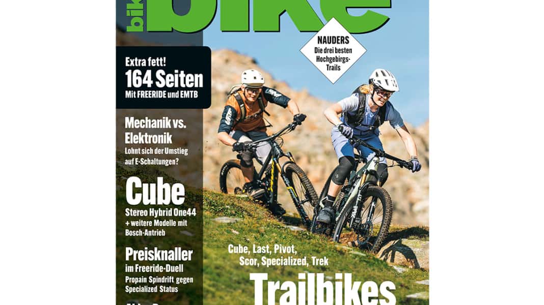 Three in one: BIKE now with FREERIDE and EMTB in one super magazine