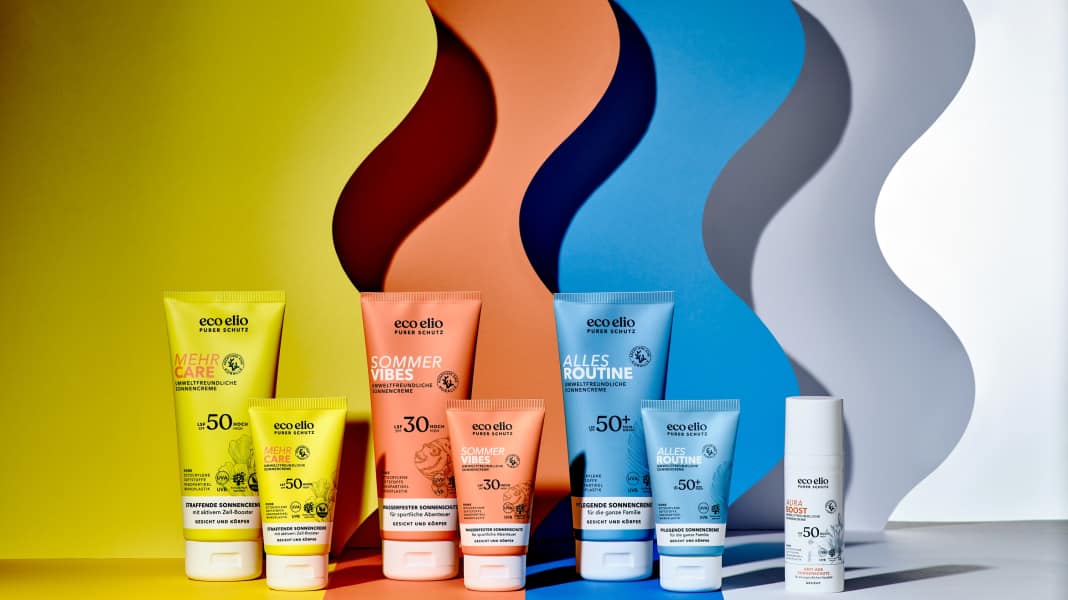 Sun cream: New eco elio sun protection for sport and everyday life
