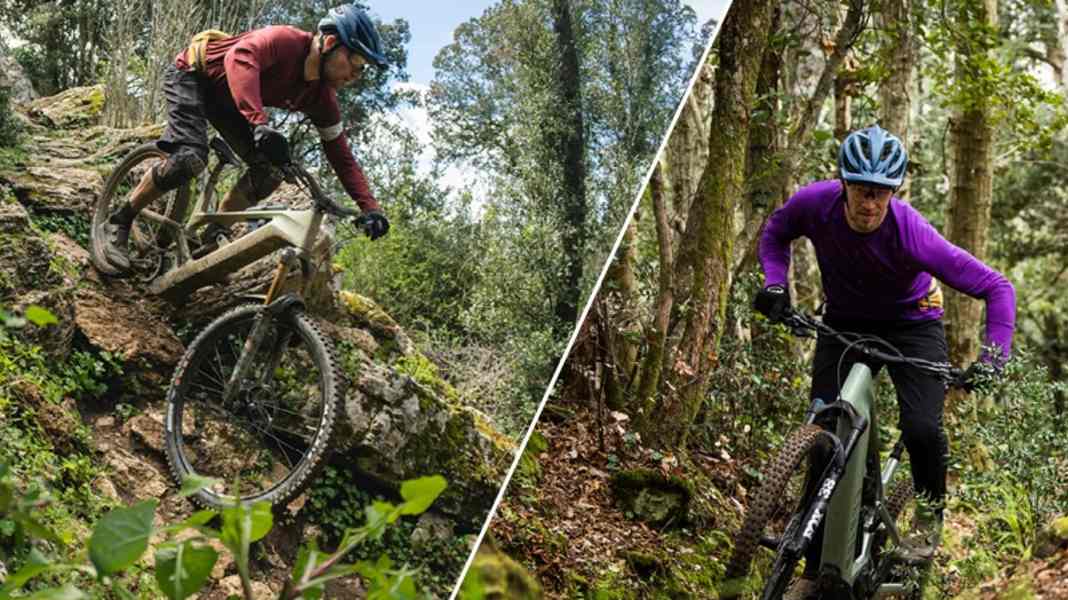 Torque:On CF vs. Strive:On CFR: Die zwei Gravity-E-Bikes von Canyon im Vergleich