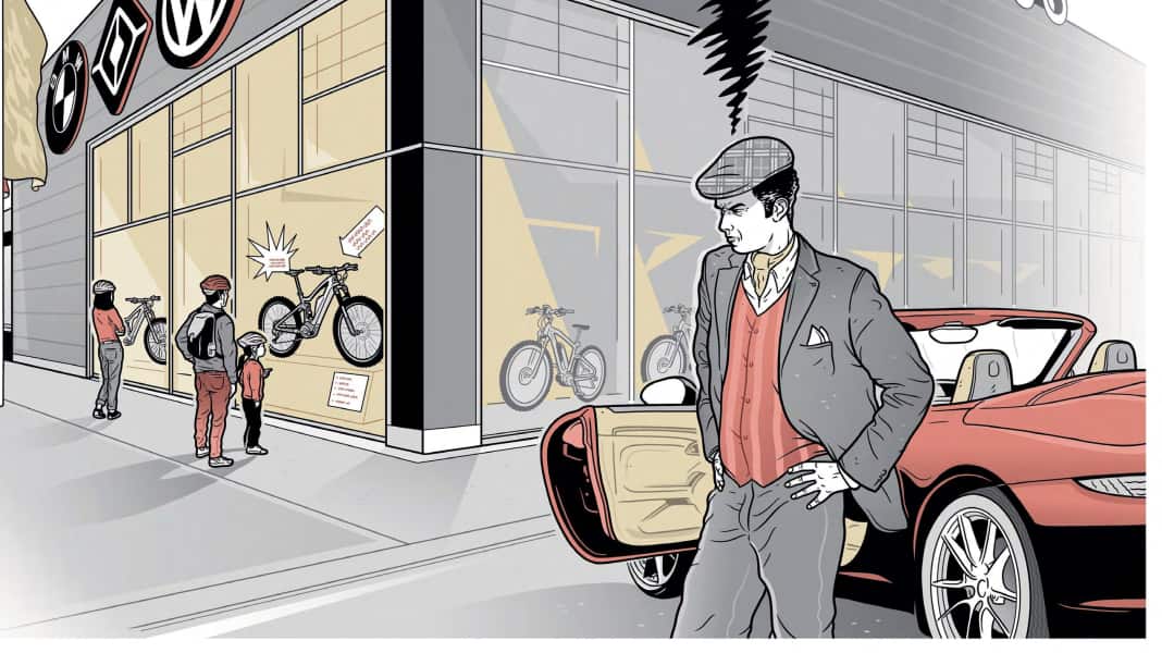 Risk for the bike industry? Car manufacturers on the e-bike trip