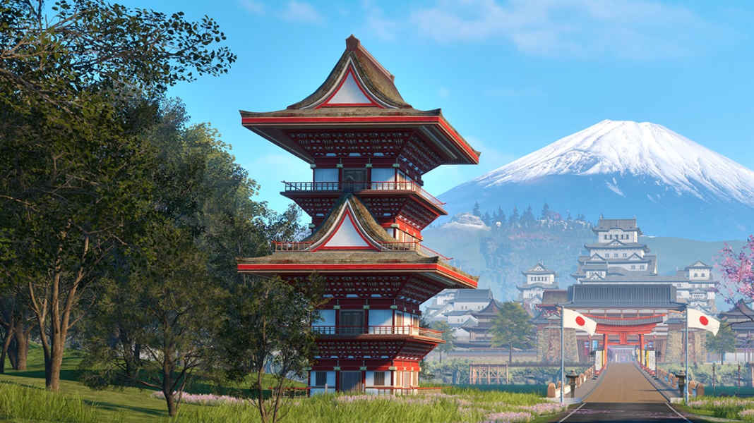 Indoor cycling: discover Japan with MyWhoosh