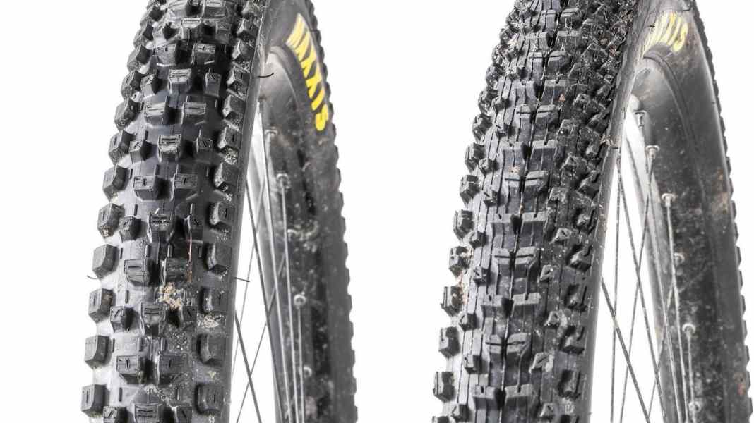 Trail tyre test: Maxxis Dissector and Rekon against Schwalbe and Conti