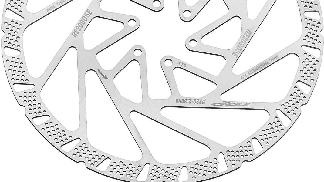 Neue Bremsscheibe von Tektro: Der TRP Rotor S05E verspricht 10 Prozent mehr Bremskraft