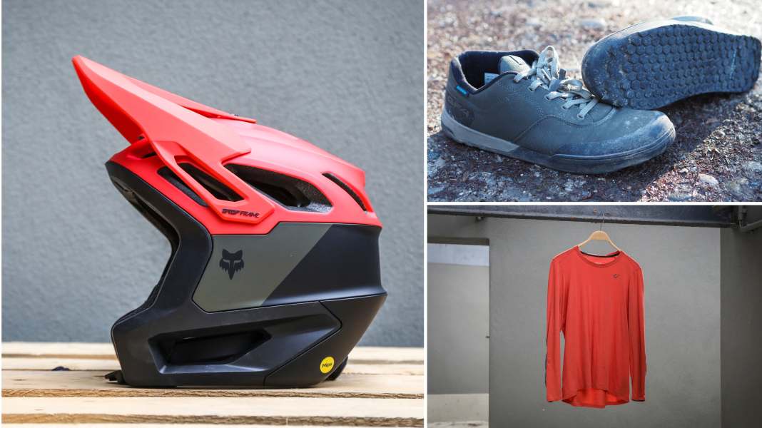 Jet helmet, flat pedal shoes & merino shirt: Already ridden - new parts in the first practical test